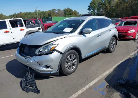 2015 Nissan Murano Sl from USA, damaged, VIN 5N1AZ2MG8FN210883